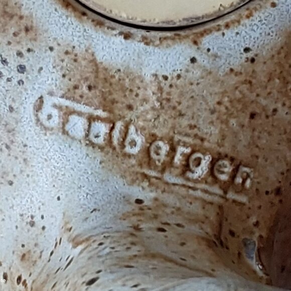 Epic whimsical 1980s studio pottery piggy bank made by Baalbergen excellent cond - Picture 3 of 8